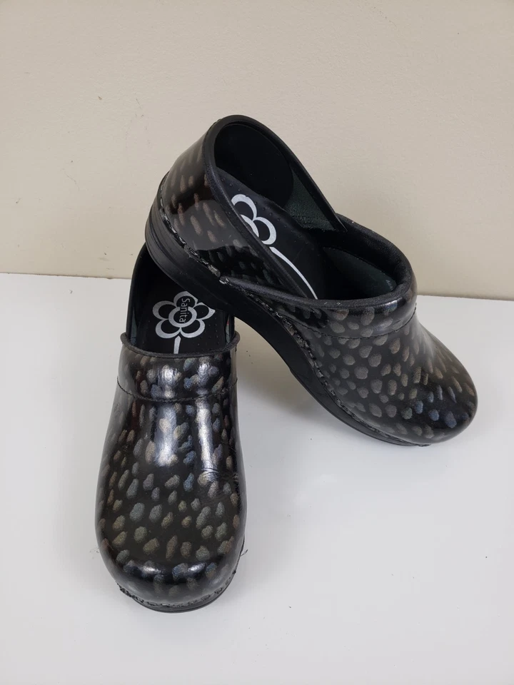 (S5) Zuecos daneses Sanita para mujer talla 38 profesional Mobwife antideslizantes Foto 2 de 4