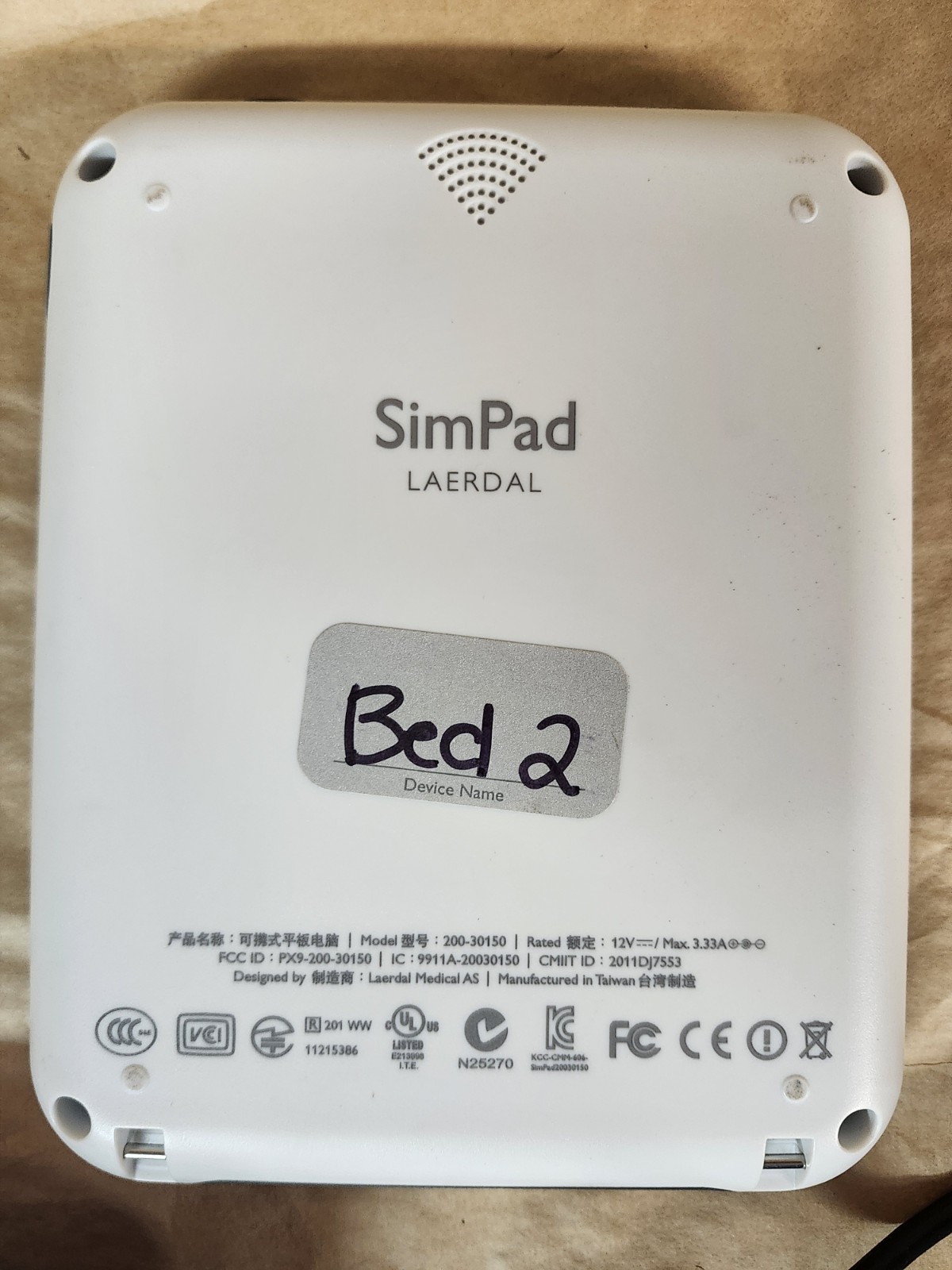 Laerdal Simpad  200-30150 & Link Box and Battery Pack