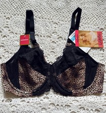 NWT Lilyette Style 0431 Discontinued Enchantment Underwire Minimizer Bra 38C