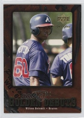 2001 Upper Deck Gold Glove Golden Debuts /500 Wilson Betemit #131 3y4