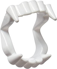 12 Vampire Fangs Plastic Teeth for Halloween Masquerade Costume Party Supplies