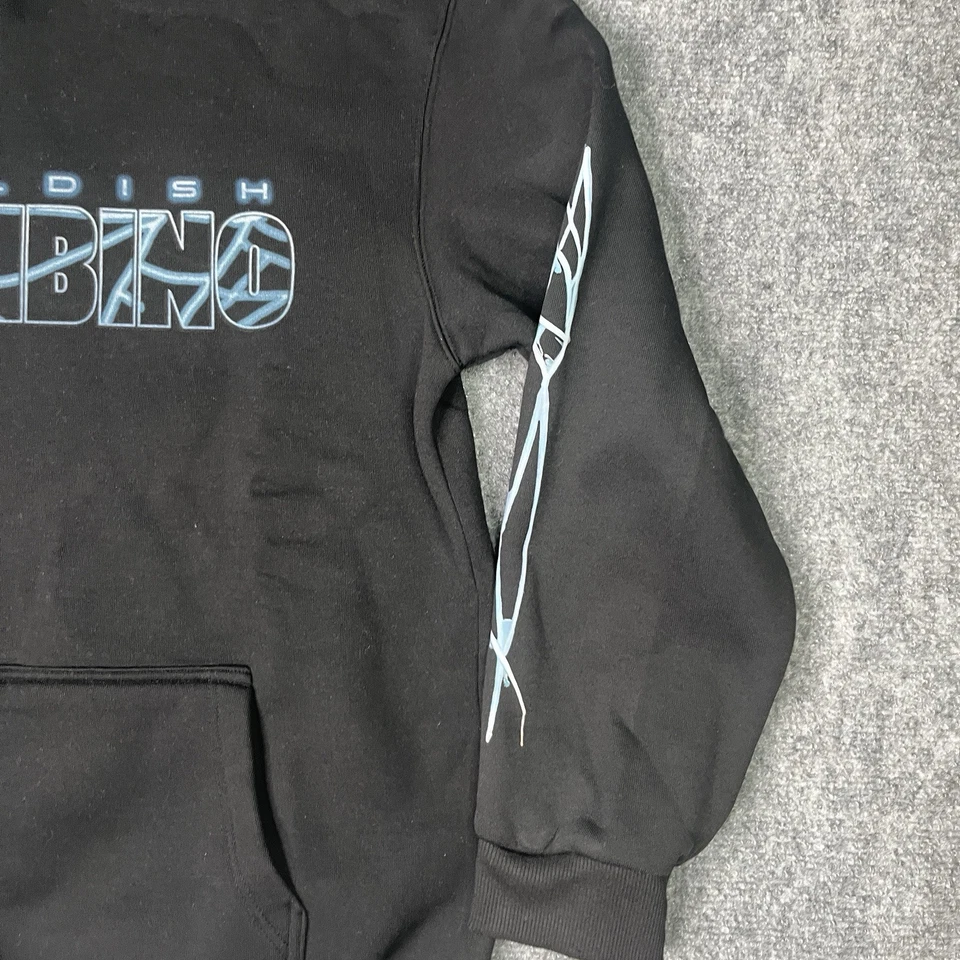 RARO Childish Gambino The New World Tour Hoodie Masculino Grande Merch Preto Concerto - Imagem 3 de 4