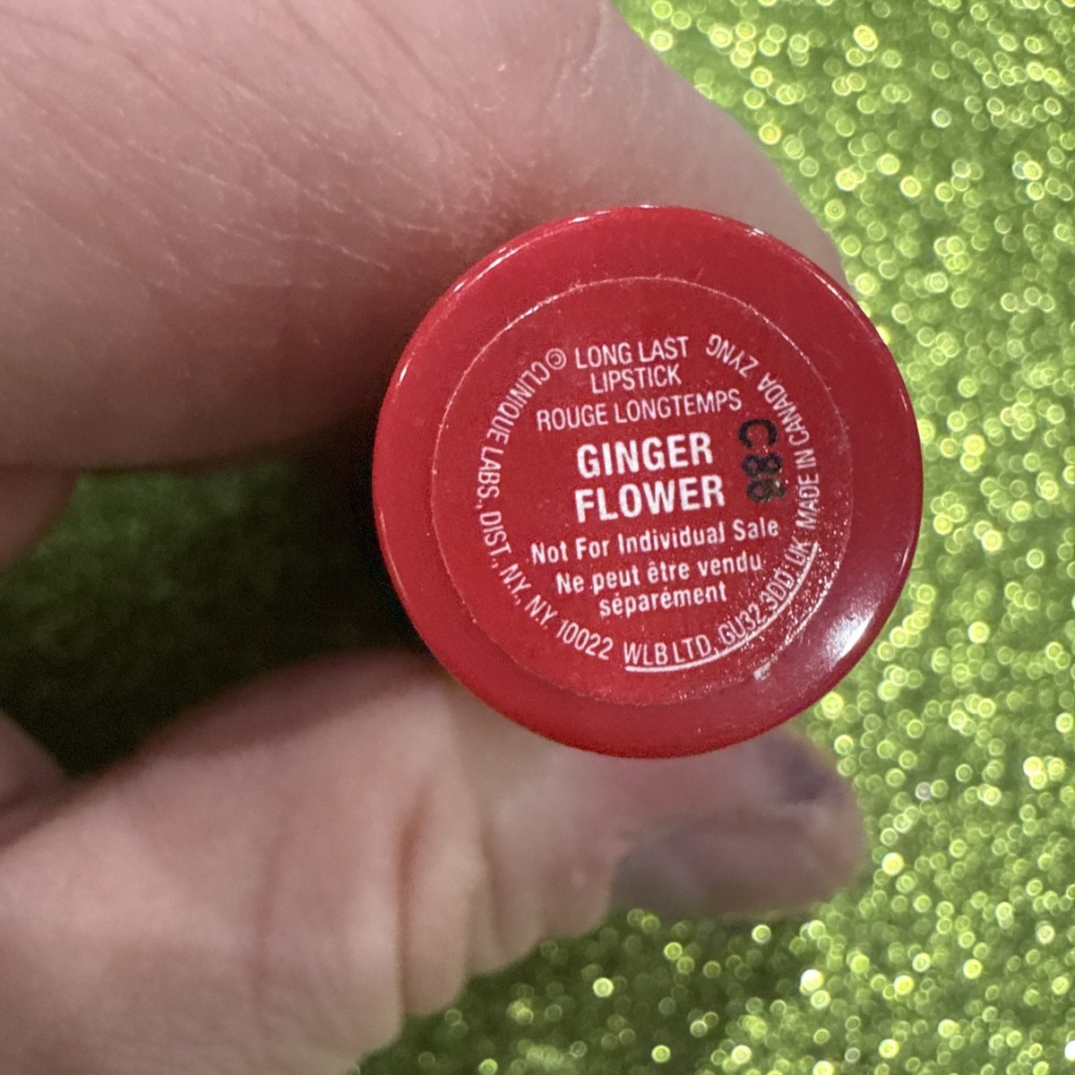 Clinique Long Last Lipstick ~ GINGER FLOWER ~ 0.14 oz/4g
