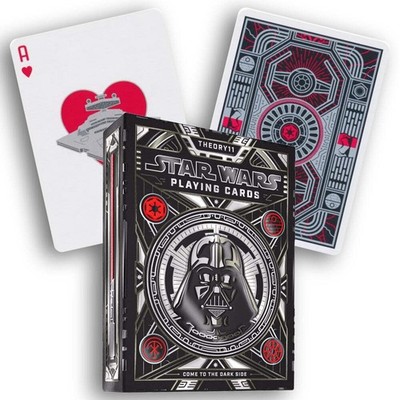 Star Wars Dark Side Spielkarten Deck Theory11 Schwarz Rot Poker