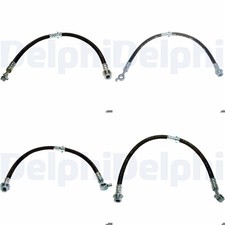 4xDELPHI BREMSSCHLAUCH VORNE+HINTEN passend für NISSAN X-TRAIL I T30