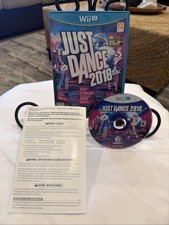Just Dance 2018 (Nintendo Wii U) CIB! W/ Inserts! Works Great! Fun Game!