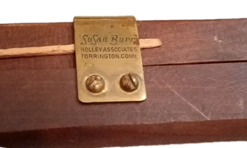Vintage SUSAN BURR Holley Associates Wooden STITCHING TOOL. db - Image 4 of 4