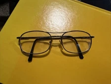 MODERN OPTICAL GLENN MEN'S METAL EYEGLASSES 55-18-145 MT. GUNMETAL W/HARD CASE