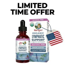 Mary Ruth’s Organic Lymphatic Support Liquid Extract, Alcohol Free,1 fl oz 30mL