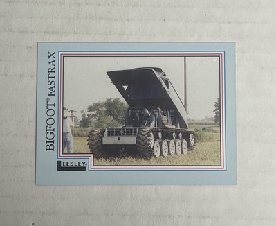 1988 Leesley The Legend of Bigfoot Trading Card #099 Fastrax