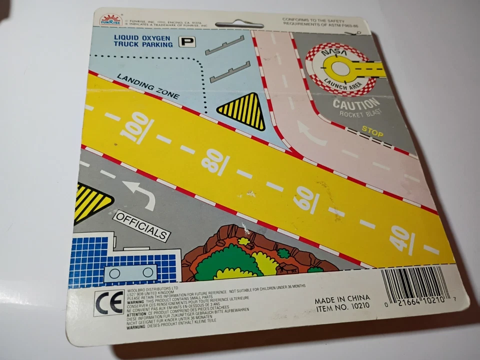 Vintage Micro Action Space Shuttle LAUNCH SET complete set NASA 1990 Funrise NEW - Image 2 of 4