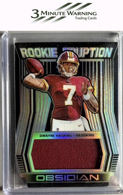 2019 Panini Obsidian #RE-3 Dwayne Haskins Rookie Eruption #/100