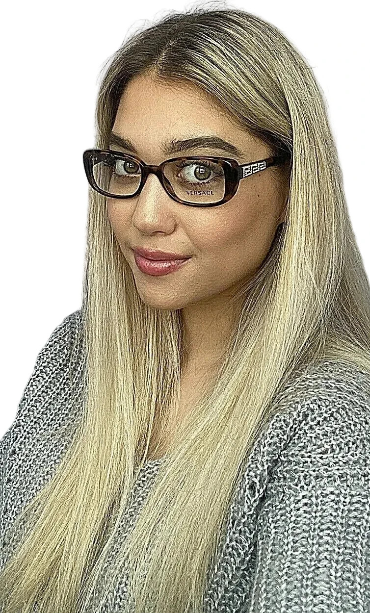 Authentic Versace Mod. 3178-B Tortoise 51mm Women's Eyeglasses Frame Italy #8 thumbnail 5