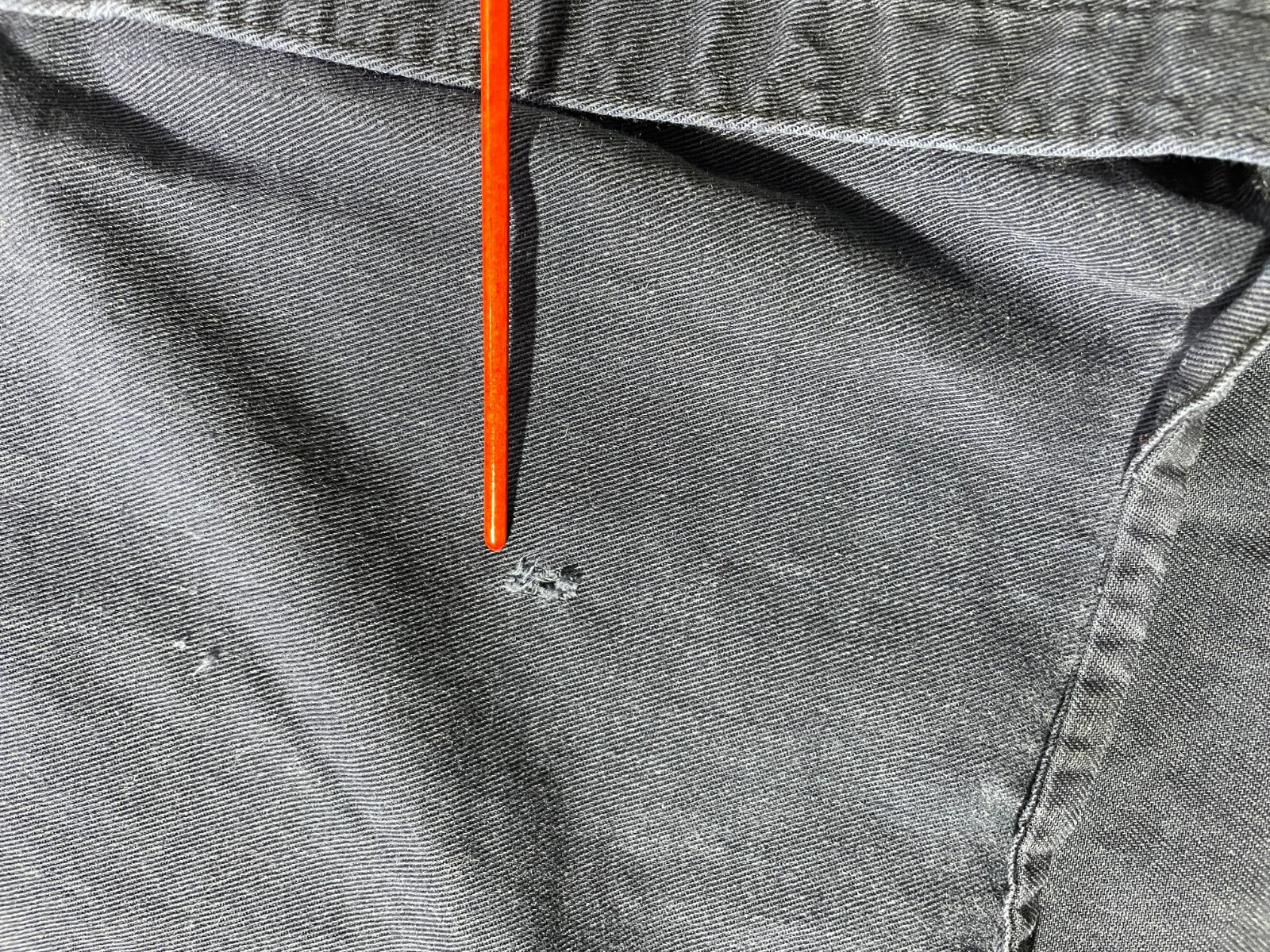 Workrite FR Flame Resistant Navy Button Front Wor… - image 9