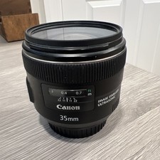 Used Canon EF 35mm f2 IS USM Lens