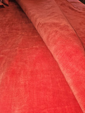 Velvet Fabric Material  Soft Home D cor Craft Upholstery 54"W x 2 yards FLAWED 
