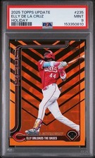 2025 Topps Update -HOLIDAY- Elly De La Cruz (REDS) *PSA 9* #235