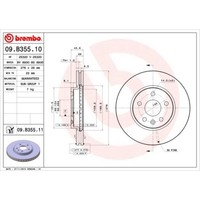 Brembo 2X Bremsscheibe Vorne Ø276 Mm InnenbelüFtet FüR Opel Astra J P10 2.0
