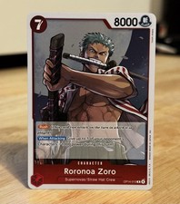 RORONOA ZORO OP14-015 FOIL RARE ONE PIECE LP