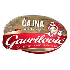 (18,90 EUR/kg) Gavrilovic Cajna Pasteta Teepastete Aufstrich 100g Kroatien