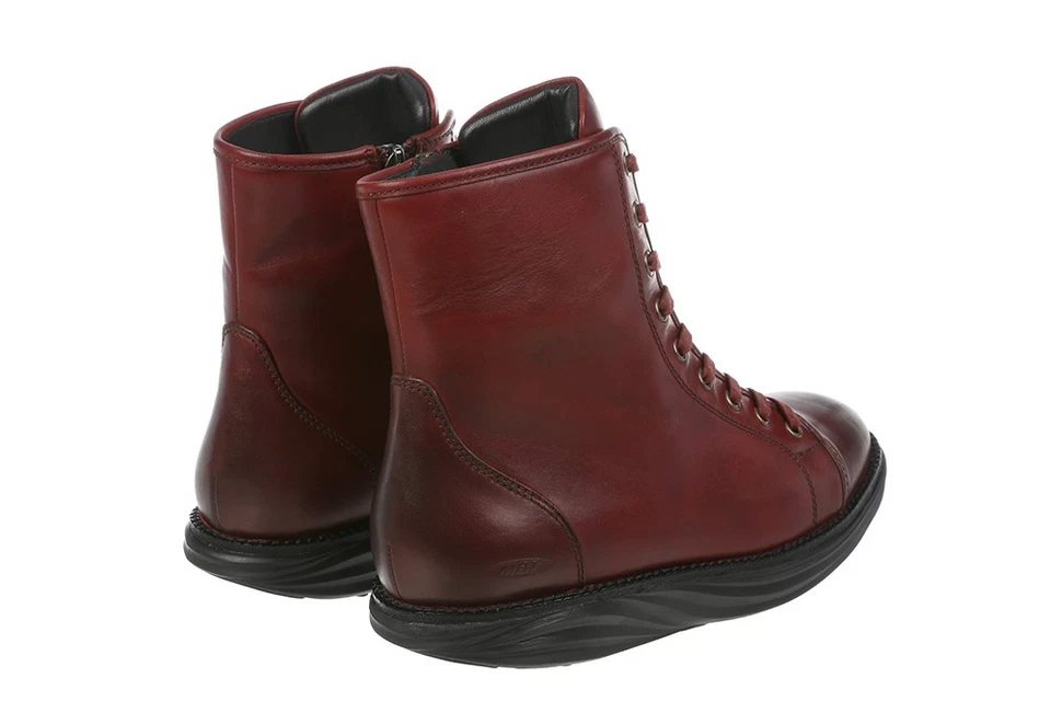 MBT zapatos mujer - MBT botas - BOSTON MID BOOT W - burnish dark brown - NUEVO - Imagen 4 de 4