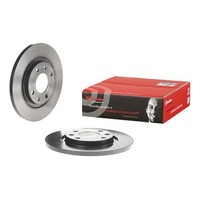 2X Brembo Bremsscheiben 266Mm Voll Vorne Passend FÜR CitroËN Berlingo C-ELYSEE