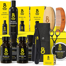Premium Beard Kit for Men - Grooming  Care Kit - Cedar  Sandalwood Oil, Sandal