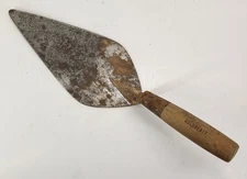 Brick Trowel Goldblatt Wood Handle Used 