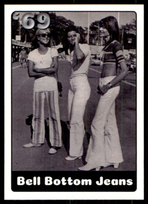 2019 Historic Autographs 1969 Bell Bottom Jeans /99 #6