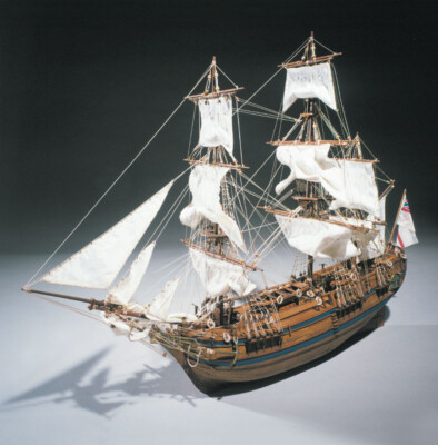 Mantua Model 785 - HMS Bounty - 1:60 - Wooden And Metal Assembly Kit