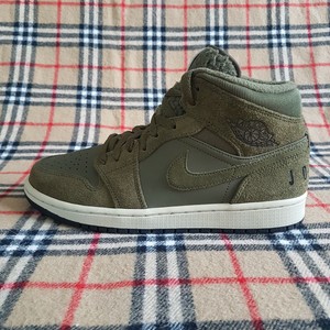 jordan 1 mid olive canvas