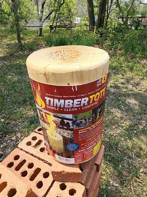 Timber Tote Portable Campfire w/Handle Beach Camp Yard Fire Starter Camping