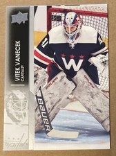 2021-22 Upper Deck # 192 Vitek Vanecek Washington Capitals HOCKEY CARD 21-22 UD