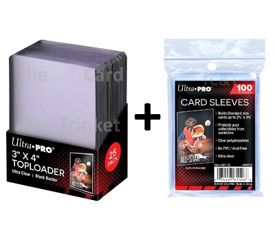 Top Loader 3x4 Ultra Pro Premium - 25 Unidades/pack - Escorrega O Preço - Foto 2