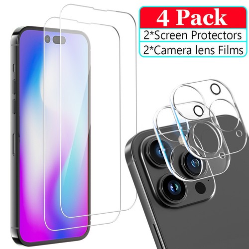 Funda protectora transparente para iPhone 11/12/13/14 Pro Max + Protector de pantalla + Protector de lente - Imagen 34 de 38