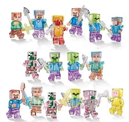 Set mit 24 Ninjago Minifiguren Kai Jay Sensei Wu Meister Bausteine Spielzeug - Bild 16 von 16