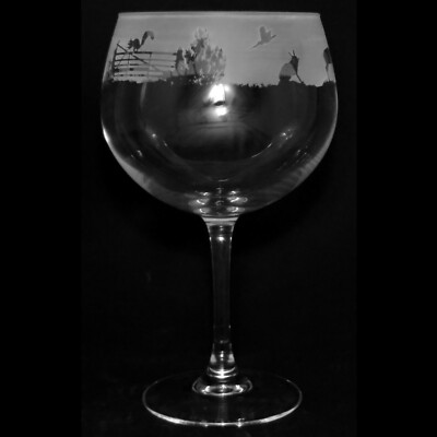 Animo Glas - SANDGESTRAHLTER FRIES GIN BALLONGLAS - Woodland