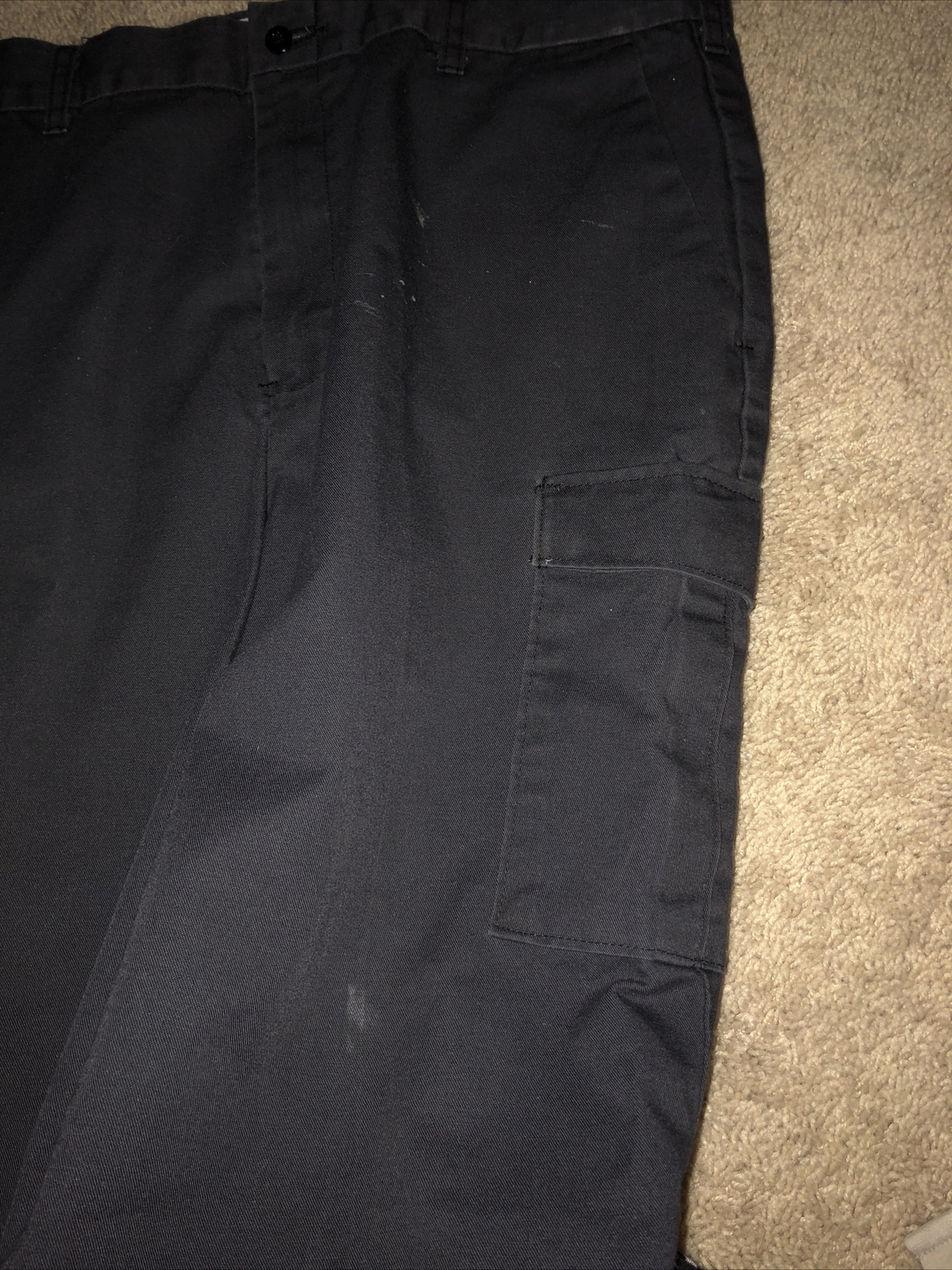 Cintas Comfort Flex Navy Blue Cargo Work Pants 34 X 2… Gem
