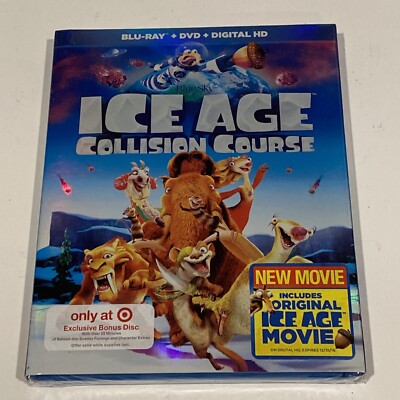 ICE AGE COLLISION COURSE Blu-Ray + DVD + Digital HD | eBay