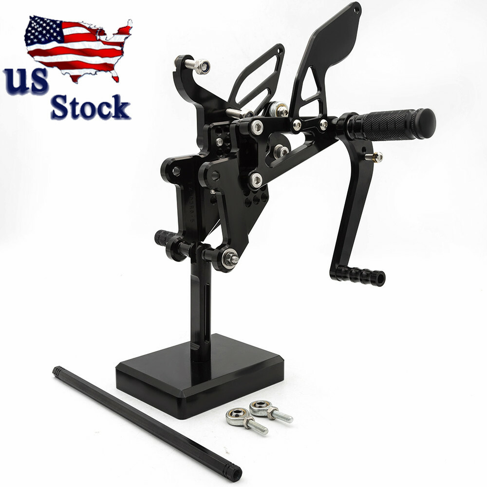 Motorcycle Adjustable Rearsets Foot Pegs For Yamaha YZF R6 2003