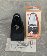 BLACK WITTNER 836 TAKTELL PICCOLO MECHANICAL METRONOME WEST GERMANY NEW IN BOX