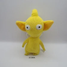 Pikmin C1304 Yellow Flower Sanei Beanie 2001 Plush 6" Stuffed Toy Doll japan