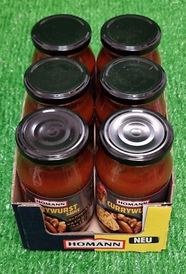(8,37 /L) 10x Homann Currywurst Sauce 400ml Grillsauce Würzsauce Versand0 