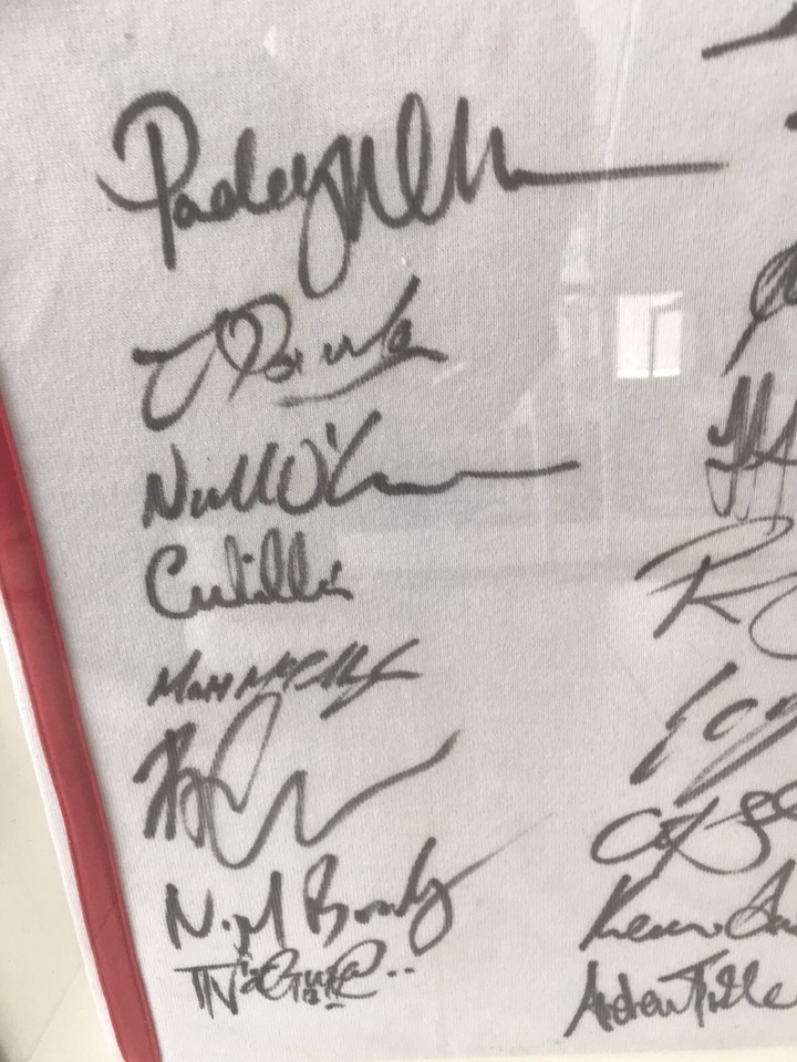 Irish Rugby Union Signed Top eBay