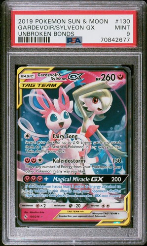 Gardevoir & Sylveon-GX graded PSA 9 for sale on eBay