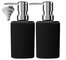 Reusable Plastic Pump Bottle Hand Sanitizer Soap Dispenser Durable Kitchenware