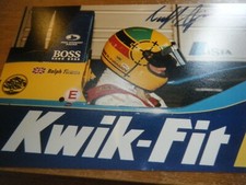 RALPH FIRMAN AUTOGRAPH SIGNED PHOTOGRAPH PAUL STEWART RACING FORMULA 3 F3 1995 
