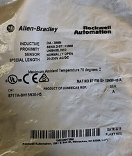 Allen Bradley 871TM-BH15N30-H5  A Metal Faced Inductive Proximity Sensor