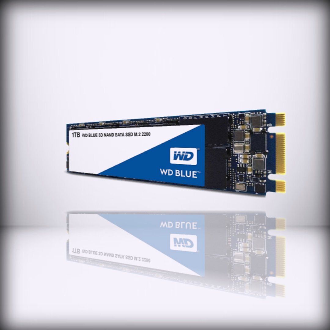 Western Digital WD Blue 3D NAND SATA, 1TB, M.2 2280, Internal SSD 