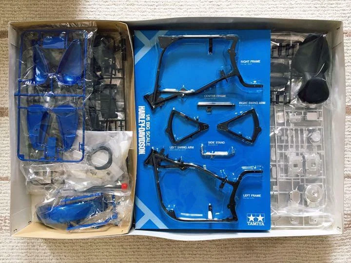 Tamiya 1/6 Harley-Davidson Fat Boy Rare Model 2013 Big Scale Series FLSTF - Image 2 of 4